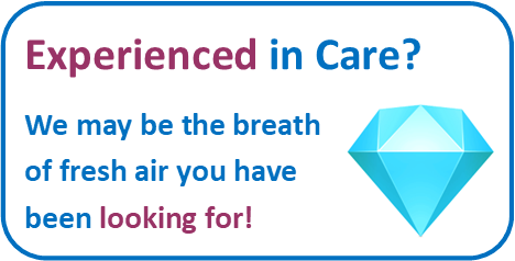 click here if you already work in care